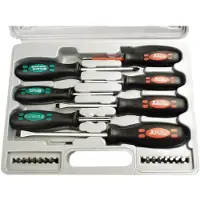 BRÜDER MANNESMANN Schroevendraaierset 21 dlg (Hobby) - 1190-21
