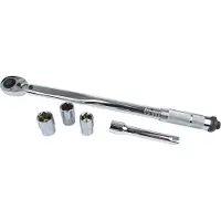 BRÜDER MANNESMANN M18300 Momentsleutelset Met omschakelbare ratel 1/2 (12,5 mm) 40 - 210 Nm