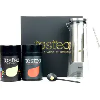 Tastea Limited edition Movie & Chill Box - Vruchten- & zwarte thee - Pop 'N Chill, Make Your Bedrock, Theekan & Scoop - Movie and chill bij mij thuis?