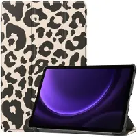 IMoshion Design Trifold Bookcase voor de Samsung Galaxy Tab S9 11.0 inch / S10 Lite / S10 FE / S9 FE 10.9 inch - Leopard