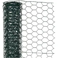 Nature - Verzinkt staal gaas - 1 x 2,5m - Groen - 13 x 13mm mazen
