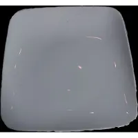 Intermezzo bord vierkant 24*24 cm met aan 1 kant één hogere rand