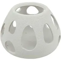 Countryfield -theelicht-waxinelichthouder-Elmir-wit-12,5cm hoog