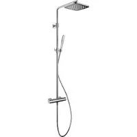 Hotbath Thermostatische stortdoucheset gal 128 cm chroom