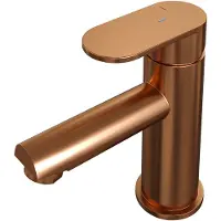 Brauer Copper Edition lage opbouw wastafelmengkraan model C koper geborsteld PVD