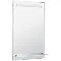 Sapho Spiegel aqualine met led licht en planchet 50x80 cm