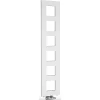 Sapho Block badkamerradiator 280x1330 mm, wit mat