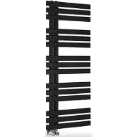 Sapho Silvana radiator mat zwart 50x124cm 561W