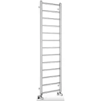 Sapho Designradiator Metro Light 40x150 cm Mat Chroom