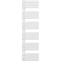 Belrad Handdoekradiator/Badradiator, paneelmodel, aansluiting links, wit, 1800x500, 890W
