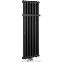Sapho Fede handdoekradiator mat zwart 49x150cm 1071W