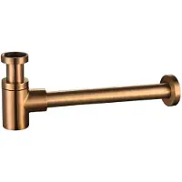 Wiesbaden UniMatch fonteinsifon 5/4" x 32 mm geborsteld brons koper