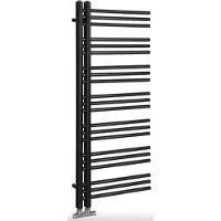 Sapho Handdoekradiator dorlion recht 50x120 cm mat zwart