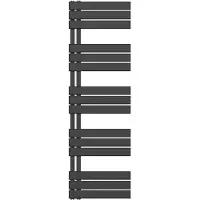 SaniGoods Montreal elektrische handdoekradiator 50x160cm 755W zwart mat