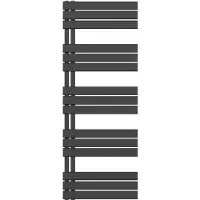 SaniGoods Vancouver handdoekradiator 60x160cm 864W zwart mat