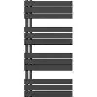 Boss & Wessing Handdoekradiator bws boss links aansluiting 681w 120x60 cm zwart