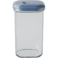 Omada - Pull Box Voorraadpot 1,5 liter - Polypropyleen - Blauw -