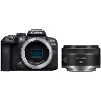 Canon EOS R10 systeemcamera Zwart + RF 50mm f/1.8 STM