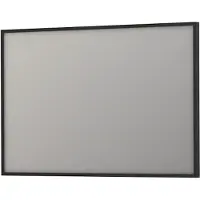 Ink Spiegel SP18 Rechthoek In Stalen Kader 120 x 4 x 80 cm Mat Zwart