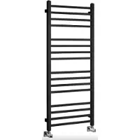 Sapho Metro badkamerradiator 500x1200 mm, zwart mat