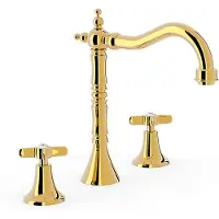 Tres Wastafelmengkraan clasic 2 grepen los goud