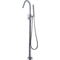 Boss & Wessing Bws vrijstaande badmengkraan round met handdouche chroom