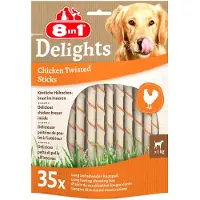 8In1 Delights Twisted Sticks Kip 35 Stuks