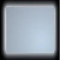 Sanicare Spiegel Q-Mirrors 120x70 cm Rechthoek Met Rondom LED Warm White, Omlijsting Chroom incl. ophangmateriaal Met Afstandsbediening
