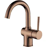 Best design Wastafelmengkraan dijon met draaibare uitloop 24 cm pvd glans brons