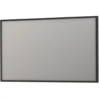 Ink Spiegel SP18 Rechthoek In Stalen Kader 140 x 4 x 80 cm Mat Zwart