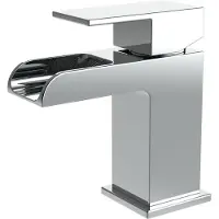 Boss & Wessing Wastafelkraan bws | colorato square | waterval | chroom