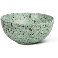 Globo Waskom t-edge rond 37x16 cm zonder overloop graniglia verde