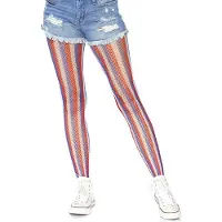 Leg avenue Americana striped pantyhose