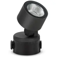 Lombardo Noa Vloer Spot Draaibaar Grey Anthracite | Diff. | 2700 K IP66