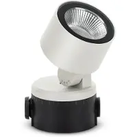 Lombardo Noa Vloer Spot Draaibaar White | Diff. | 2700 K IP66