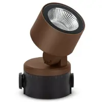 Lombardo Noa Vloer Spot Draaibaar Corten | Diff. | 4000 K IP66