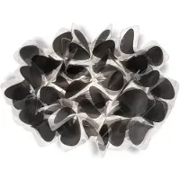 Slamp Wandlampe , Clizia Mama Non Mama, dimbare, Zwart, Woonkamer, Kunststof, Designer