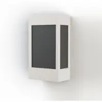 Roger Pradier Brick² Model 1 Wandlamp Pure White | Black PMMA