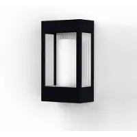 Roger Pradier Brick² Model 1 Wandlamp Velvet Black | Clear glass