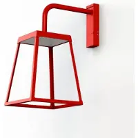 Roger Pradier Lampiok 4 Model 1 Wandlamp Single Color | Tomato red | Opal PMMA