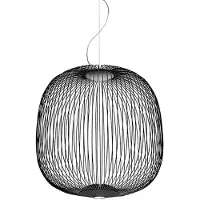 Foscarini Spokes 2 Hanglamp Large | MyLight (Dimmable via Bluetooth) | Black
