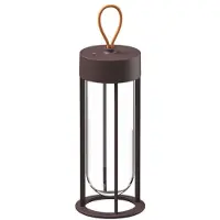 Flos In Vitro Unplugged Draagbare Lamp Deep Brown | 2700 K