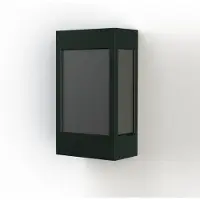 Roger Pradier Brick² Model 1 Wandlamp Slate Grey | Black PMMA