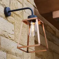 Roger Pradier Lampiok buitenlamp Clear Glass | Copper | Small