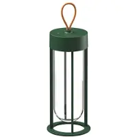 Flos In Vitro Unplugged Draagbare Lamp Forest green | 2700 K