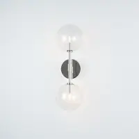 Schwung Dawn Dual Wandlamp Polished Nickel