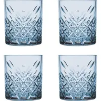Pasabahce Waterglas Timeless 35.5 cl Blauw 4 stuks