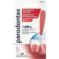 Parodontax 12x Interdentale Ragers 0,5mm Iso 2 Met Dop 6 Stuks
