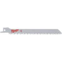 Milwaukee Reciprozaagblad Sawzall hout/kunststof 150mm 6-Tpi (3 Stuks)