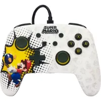 PowerA Enhanced Wired Controller - Bob-omb Blast/ Nintendo Switch